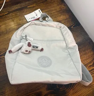 Kipling gray small backpack thumbnail 1