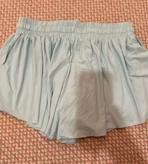 Teal Butterfly Shorts Blue Size M thumbnail 1