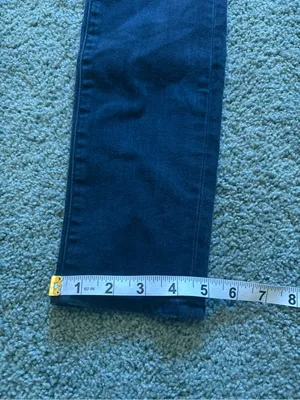 American Eagle Next Level Stretch Jegging Black Womens Size 12 Mid Rise thumbnail 4