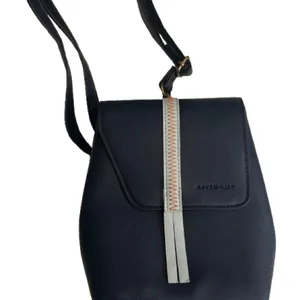 Raven + Lily Black and Gray Backpack thumbnail 1