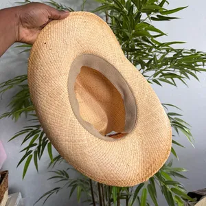 Western Turquoise Boho Cowboy Cowgirl Straw Hat Cap Festival Rave Coachella Fairy Rodeo Rancher Farm thumbnail 4