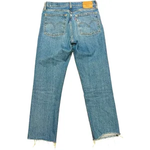 Levi's True VTG‎ 90's Wedgie High Rise Straight Leg Button Fly Med Wash Jeans 27 thumbnail 2