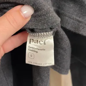 ✨Pact Airplane Poncho Grey Sz Small Hoodie✨ thumbnail 6