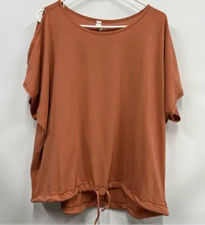 Lululemon size 12 Canyon Rock Renew The Day T Shirt Pima cotton blend thumbnail 1