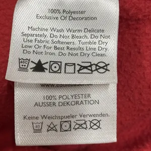 Eddie‎ Bauer Womens S Polar Fleece Sweatshirt Red Pullover 1/4 Zip Long Sleeve thumbnail 6