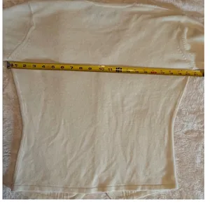 Specialty Collection Petite Cream White Pintuck Pleated Button Cardigan PM thumbnail 5