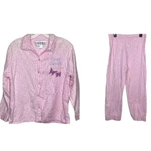 Yikes Pink Pajama Set‎ Size M thumbnail 2