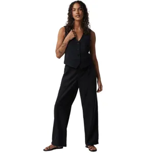 Vuori Black Lyocell Coastline Versatile Performance Jogger Pants Sz.M thumbnail 3