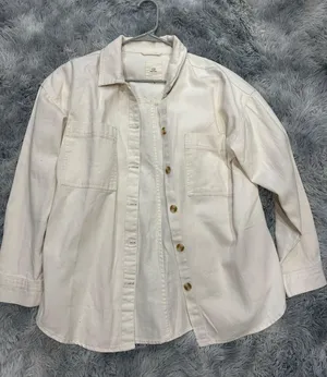 Thread and Supply White Denim Jean Jacket thumbnail 1