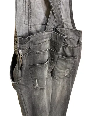 Free People Denim Overalls Size 27 – Vintage-Inspired Boyfriend Fit thumbnail 8