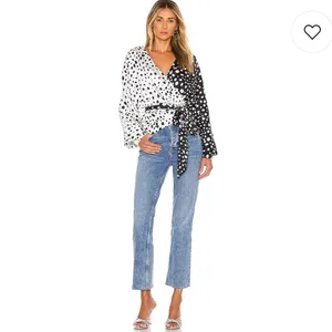 NWT Revolve LPA Dolman Wrap Top in Austin Print thumbnail 5