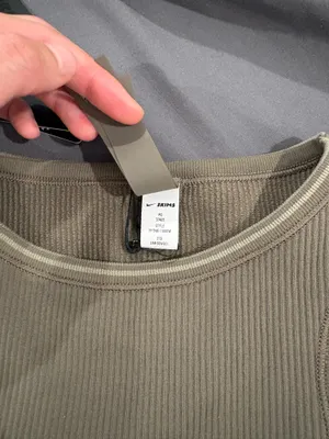 NIKE x SKIMS ribbed racer front tank thumbnail 9