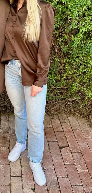 Abercrombie Curve Love 90s Straight Jeans Short* thumbnail 4