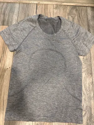 Grey Lululemon Swiftly Tech Short Sleeve 2 thumbnail 1