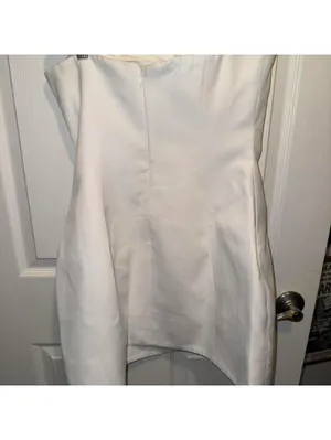 MEW MEWS Kinsley Strapless Cutout White Mini Dress thumbnail 3