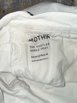 MOTHER The Hustler Ankle Fray Jeans Size 32 thumbnail 6