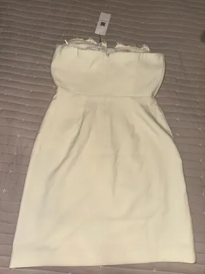 NWT ASTRA the label cream melani lace peakaboo mini dress thumbnail 5