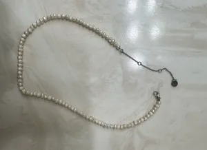 Pearl Necklace Choker Boutique thumbnail 1