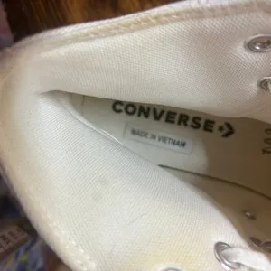 Converse White Hi Lift Platform‎ Floral Embroidered Sneakers Size 8 thumbnail 10
