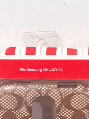 Coach Brown Signature C Samsung Galaxy S4 Hard Shell Case NEW thumbnail 3