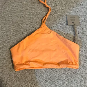 NWT Free People x toast apex bikini top nectarine thumbnail 2
