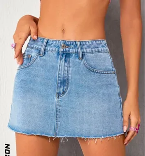 SheIn Jean Skirt thumbnail 1