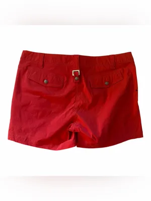Athleta Nylon Hiking Red Casual Shorts thumbnail 2