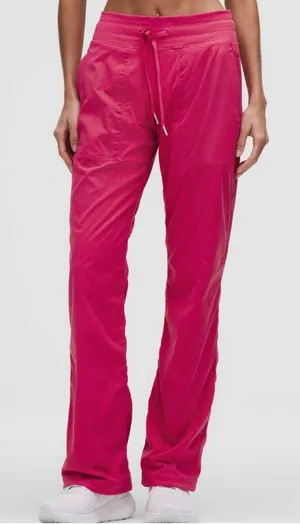 Lululemon Dance Studio Mid-Rise Pant Regular Passionate Pink Size 0 thumbnail 1