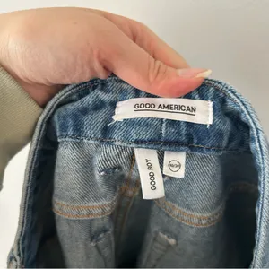 Good American Good Boy Chewed Hem Boyfriend Jeans Size 10/30 thumbnail 7