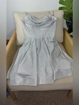 Cindy Collection Glitter Corset Dress Size XS thumbnail 2
