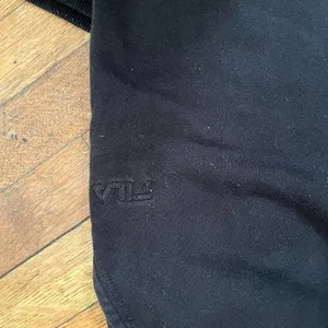 Fila black wide leg cotton pants‎ comfortable pockets casual trousers large thumbnail 5