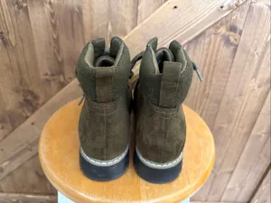 Cliffs by White Mountain Women’s Size 7.5 Olive Green Lace-Up Hiker Ankle Boots thumbnail 4