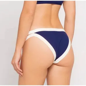 L*Space Swim | L*Space Charlie Bikini Bottoms in Navy/White | Color: Blue/White thumbnail 3