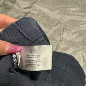 GAP Blue Cargo Shorts Elastic Waist Relaxed Fit thumbnail 4