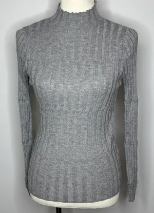 Zara - Grey Turtleneck Long Sleeve thumbnail 1