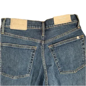 Everlane The Cheeky Jean‎ Size 27 R Straight Leg Button Fly Medium Wash NEW thumbnail 5