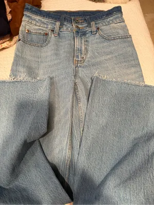 Abercrombie & Fitch Light Blue Bootcut Jeans thumbnail 1