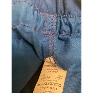 Cherokee Workwear Women's Royal Blue Scrub Pants Size 2XL Nurse thumbnail 2