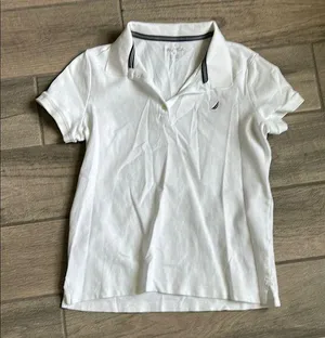 Nautica White Polo Classic Short Sleeve Top thumbnail 1