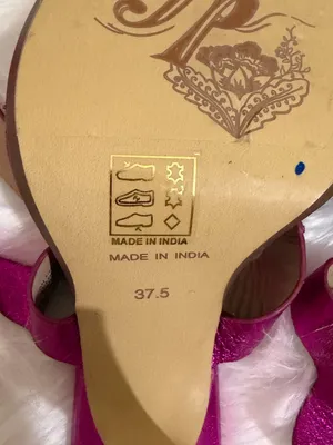 Free People Collection Candice Sandals Heels Metallic Magenta 37.5 thumbnail 13