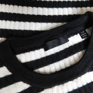 ATM Anthony Thomas Melillo Striped Ribbed Knit Merino Wool Sweater Large thumbnail 10