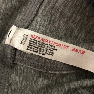 Free People FP Movement Gray High Waist Cut Out Crop Leggings NEW thumbnail 6