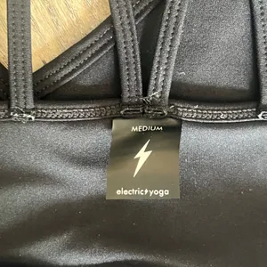 Electric Yoga Black Love Sports Bra thumbnail 7