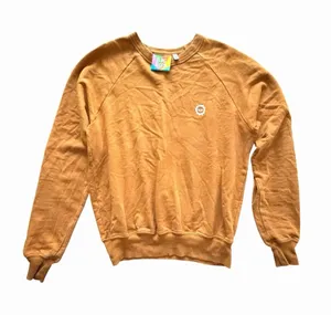 Big Bud Press Sweatshirt Size Small Mustard French Terry Crewneck Unisex #DDD1-7 thumbnail 1