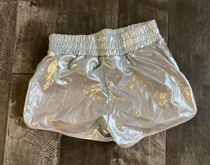 Holographic shorts Silver thumbnail 2
