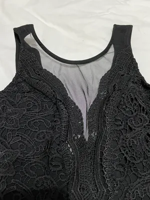 Cali Cantina Black Lace Bodysuit thumbnail 8