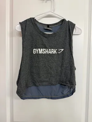 Gymshark OG Mesh Back Cropped Workout Tank M thumbnail 3