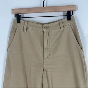 Sunday‎ Best Jaden Pant Khaki Chinos Mid Rise Straight Leg Organic Cotton Size 4 thumbnail 4