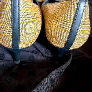 Charles & Keith sequin plaid kitten heels thumbnail 10