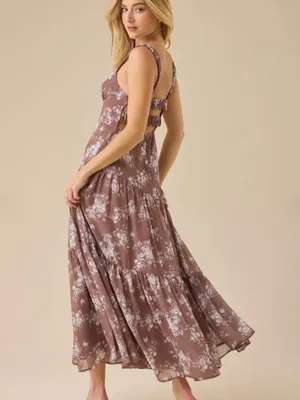 Altar'd State Lacy Floral Maxi Dress thumbnail 6